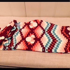 LULAROE Disney Minnie Mouse Leggings